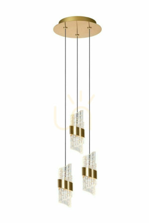 Závesné svietidlo Lucide KLIGANDE LED 3x7W zlaté 13496/21/02