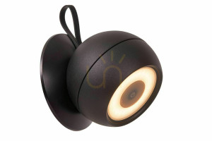 Vonkajšie nástenné svietidlo Lucide LUNEX čierne LED IP54 27251/02/30