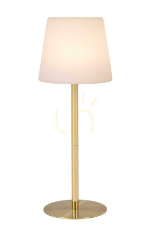 Vonkajšia stojaca lampa Lucide TYON LED zlatá IP65