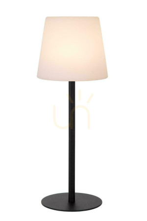Vonkajšia stojaca LED lampa Lucide TYON čierna IP65