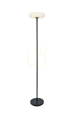 Vonkajšia solárna stojacia lampa Lutec Pops Solar čierna LED 5,1 W 173,5 cm