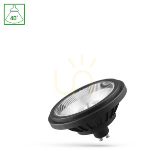Led Ar111 Gu10 230 V 14 W Basic 2 Smd 40 St Ww Black Spectrum.