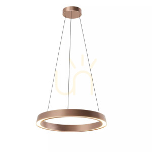 Garta LED závesné svietidlo brúsené ružové zlato PL0149