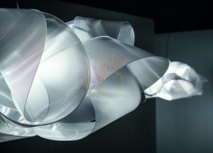 Veľké závesné svietidlo Slamp Fabula Suspension.