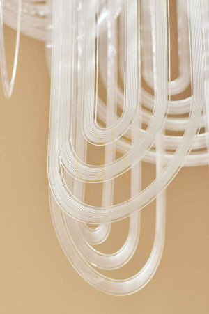 Stropné svietidlo Slamp Le Grand Ceremony 210 White.