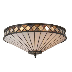 Fargo Tiffany Multicolor Plafond 64145 Interiéry.