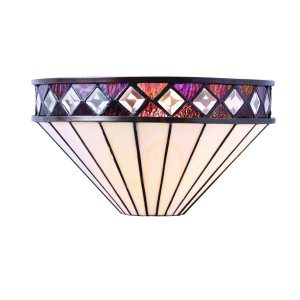 Nástenné svietidlo Fargo Tiffany Multicolor 64149 Interiéry