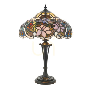 Stolová lampa Interiors Sullivan Tiffany multicolor 64327