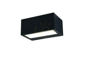 Vonkajšie nástenné svietidlo Lutec GEMINI 5189113012 LED 8,8 W čierne