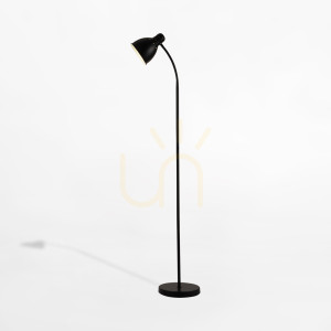Stojanová lampa Zuma Line BOSCA F4102-BK E27 čierna