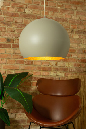 Závesné svietidlo Sigma Margo 1xE27 béžové 46 cm 41090