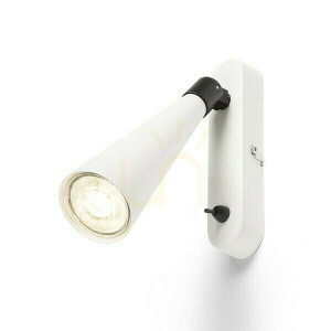Nástenné svietidlo Alexis White/Black 230 V Led Gu10 5 W.