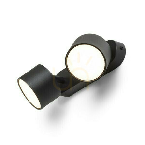 Pixel Ii Povrchová lampa čierna 230 V Led Gx53 2x7 W.