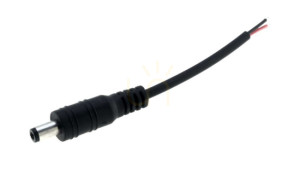 2.1 DC zástrčka + 7 cm kábel