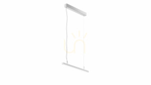 Svietidlá Dileda biely lak. 4000K 180cm