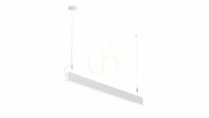 Svietidlá Dulio biely lak. 4000K 180cm