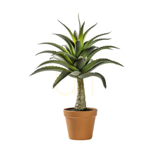 Umelá agáva v kvetináči Gallery Direct zelená 57 cm