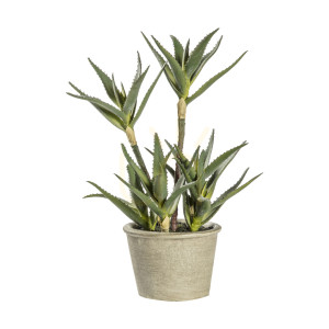 Umelá aloe v kvetináči Gallery Direct zelená 38 cm