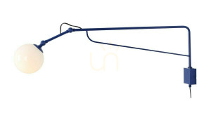 Nástenné svietidlo Aldex Soho Glass Large Cobalt 1105C25_D