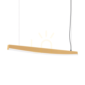 Závesná lampa JORUN 120 zlatá LED 4000K