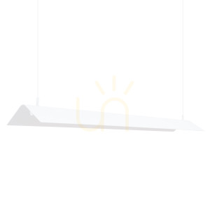 Závesná lampa ELVA biela LED 4000K