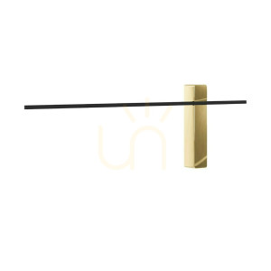 Nástenné svietidlo Bene Parette Nero/Gold 60 od Orlicki Design