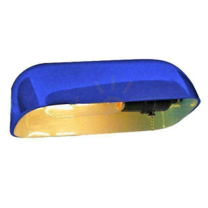 Modré sklenené tienidlo pre bankovú lampu V-TAC VT-7151