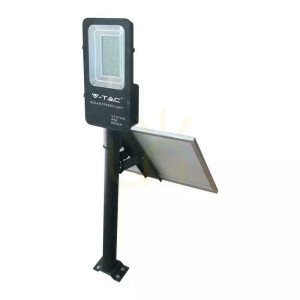 V-TAC 50W LED IP65 VT-ST200 4000K 4000lm Solárne pouličné osvetlenie.