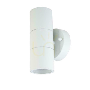 Záhradné nástenné svietidlo V-TAC GU10 White MAT IP44 Top Bottom VT-7622