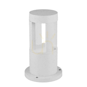 V-TAC 10W LED záhradný stĺp IP65 biely 25cm VT-830 6400K 450lm