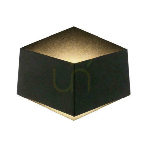 V-TAC 3W Bridgelux Chip Black VT-803 4000K 300lm nástenná lampa.
