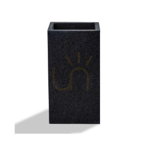 V-TAC BETON nástenné svietidlo 2xG9 LED Rectangle Dark Grey IP20 VT-893
