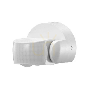 V-TAC Nástenný snímač pohybu biely 180st/360st IP65 VT-8093