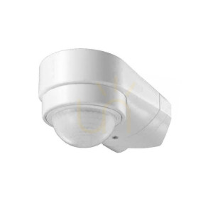 V-TAC rohový snímač pohybu 240st 600W IP65 biely VT-8094