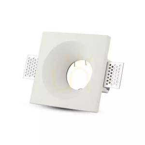 V-TAC GIPS GU10 zapustená okrúhla sieťka 120x120 biela VT-776SQ