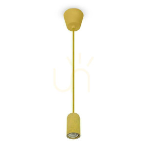 V-TAC Závesné svietidlo BETON Yellow VT-7668-Y Záruka 5 rokov