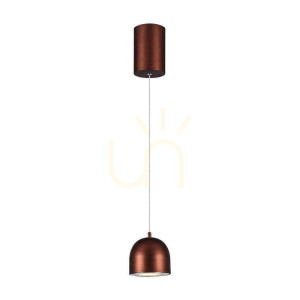 V-TAC LED závesné svietidlo 8,5W 162cm bronzová VT-7794 3000K 850lm