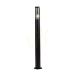V-TAC 100 cm záhradný stĺp čierny IP44 E27 VT-1185