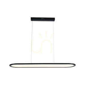 V-TAC 24W LED závesné svietidlo čierne VT-7821 4000K 3000lm