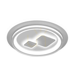 Závesné LED svietidlo Italux Parco biele 55W 50 cm CLN-52185A-WH
