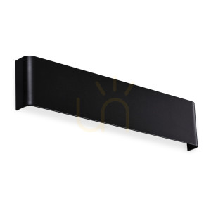 Nástenné svietidlo Ideallux Delta čierne LED 14W 4000K 41 cm 345208