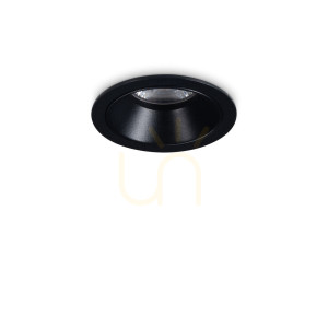 Zapustené svietidlo Ideallux Game Trim Round 5,5W 3000K čierne 349060