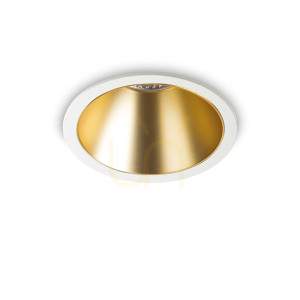 Zapustené svietidlo Ideallux Game Trim Round 341392 zlaté 2700K 12 cm