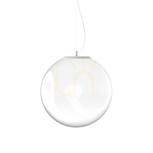Závesné svietidlo Ideallux Mapa Clear SP1 D40 opál biele 346618