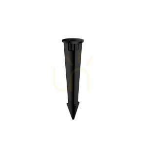 Záhradný kolík Ideallux O-ZONE PICCHETTO 345673 čierny kovový 20,1 cm