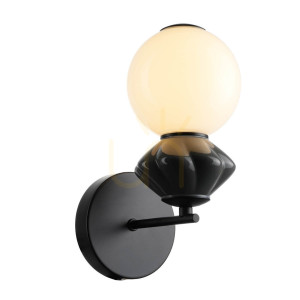 Nástenné svietidlo Italux Balos LED čierne WL-94921-1B-BK