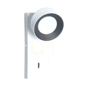 Nástenné svietidlo Italux Fonten LED biele WL-47380-1-WH