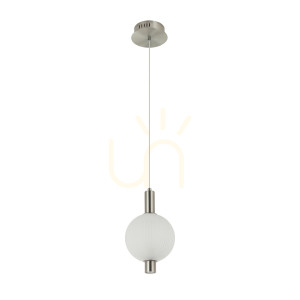 Závesná LED lampa Italux Lenti biela 7W 3000K IP20 PND-83631-1-SC-WH