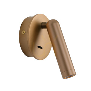 Nástenné svietidlo Italux Carda LED zlaté WL-64834-1-GD