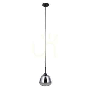Závesná lampa Italux Felis čierna E27 PND-40824-1-BK